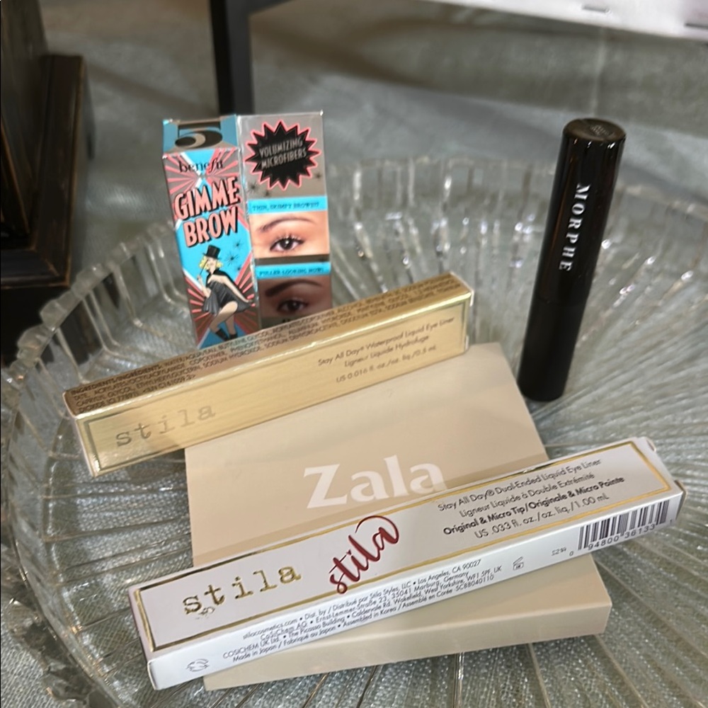Stila, Benefit, Morphe, Zala Eye Makeup Bundle Palette with Mirror